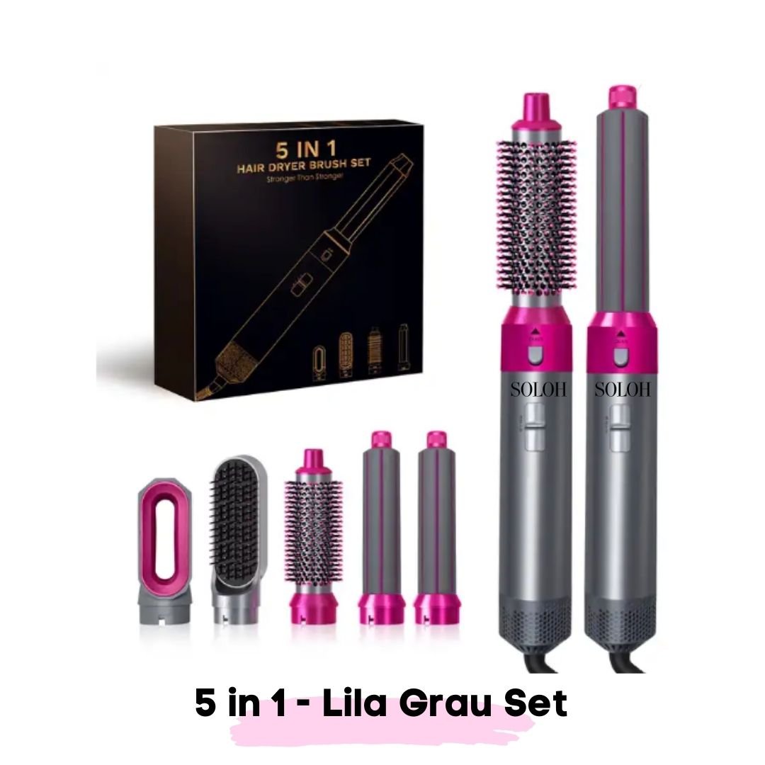 5in1 - Airstyler, perfektes Haar mit einem Gerät - SOLOH