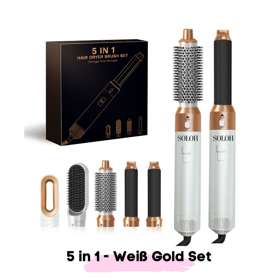 5in1 - Airstyler, perfektes Haar mit einem Gerät - SOLOH