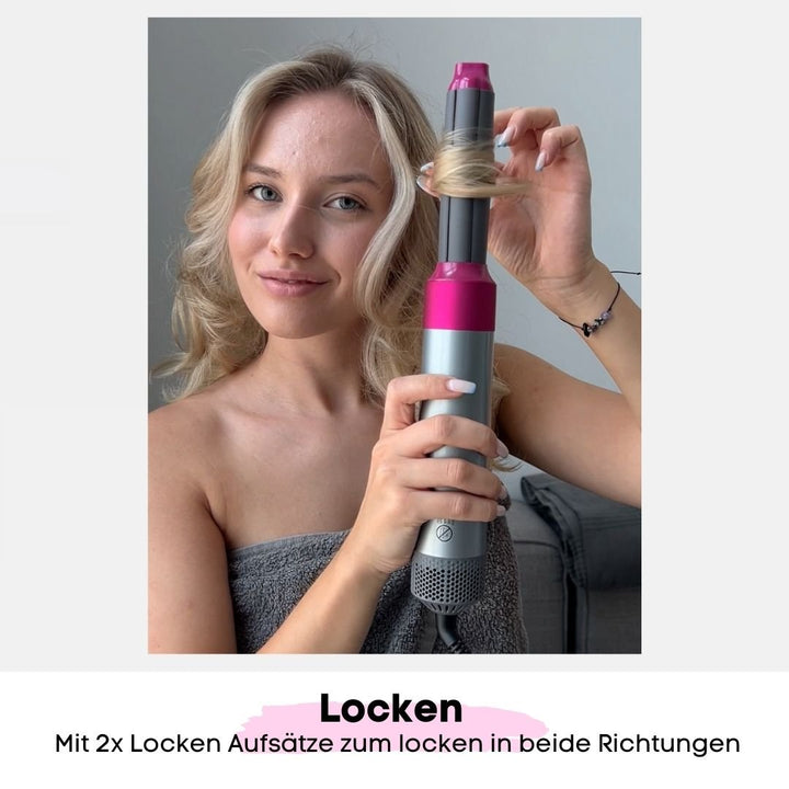 5in1 - Airstyler, perfektes Haar mit einem Gerät - SOLOH