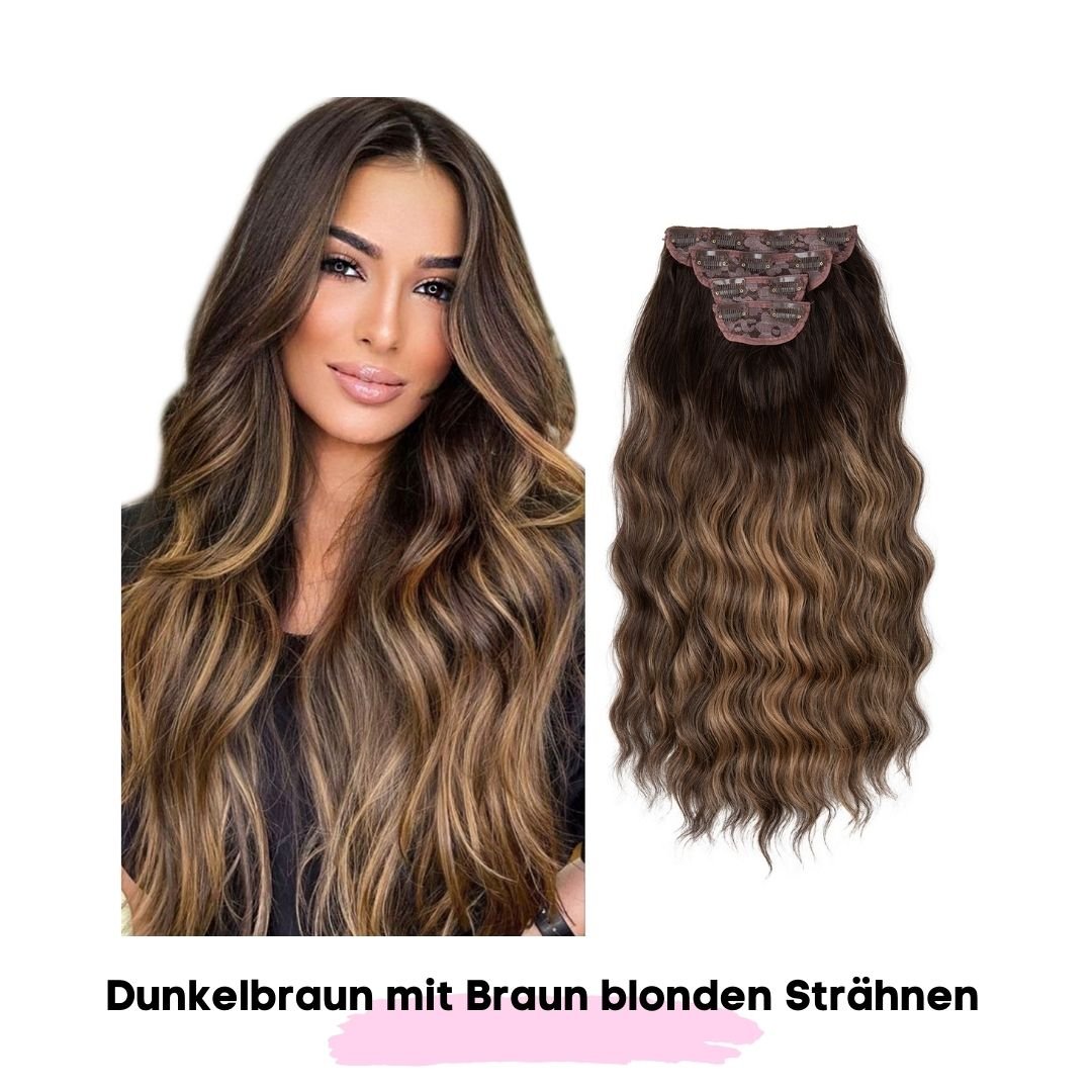 Clip in Haarverlängerungen | Extensions - 55cm - SOLOH