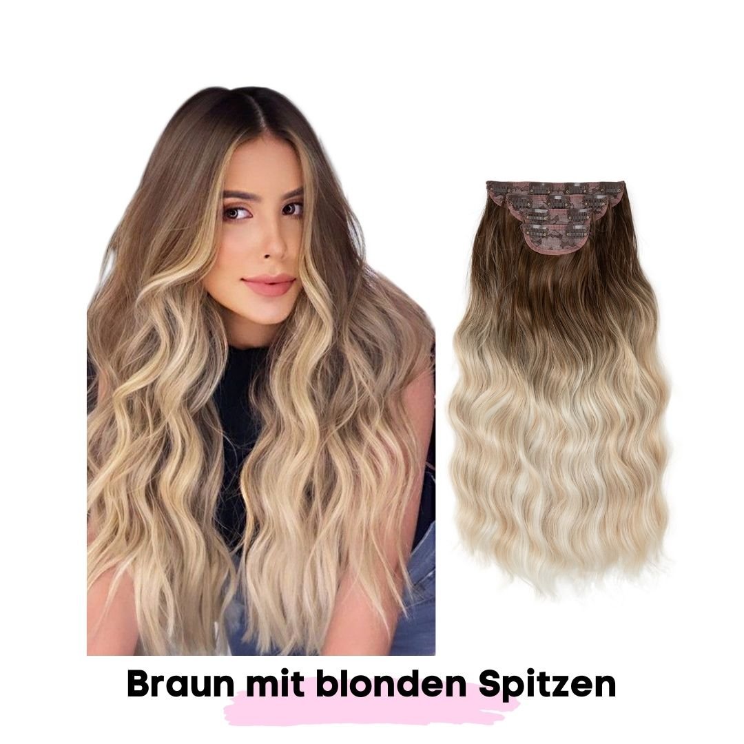 Clip in Haarverlängerungen | Extensions - 55cm - SOLOH