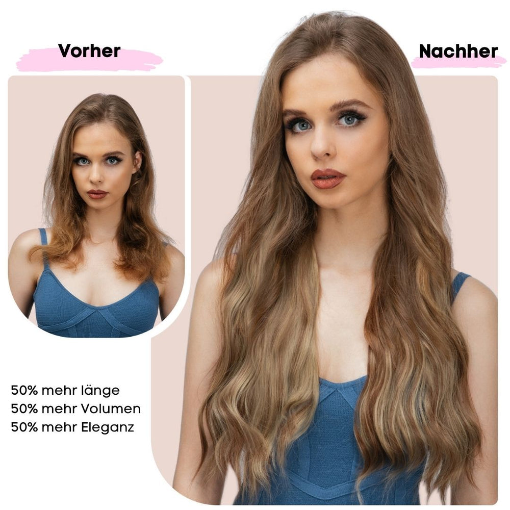 Clip in Haarverlängerungen | Extensions - 55cm - SOLOH