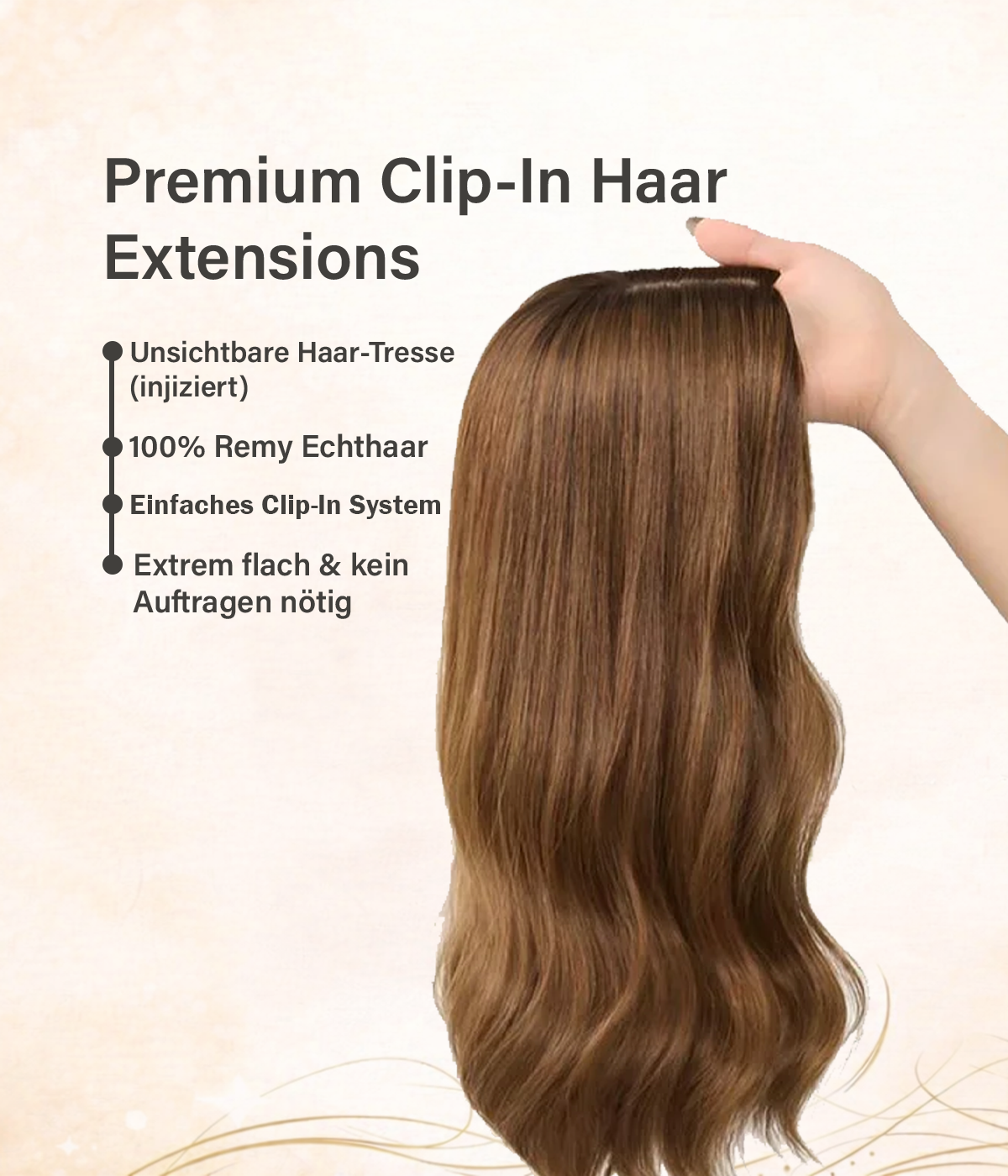 Remy Clip-In Hair Extensions 100g – Straight
