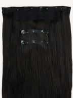 Remy Clip-In Extensions 120g – Jet Black colour reference
