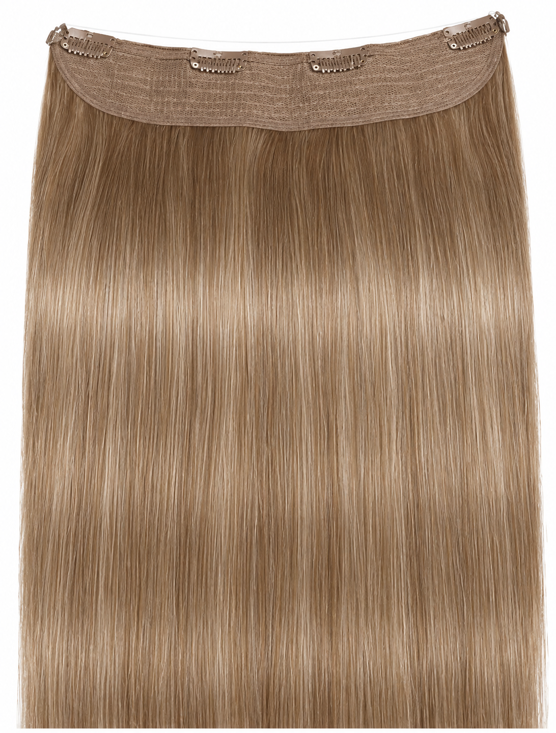 Remy Halo Extensions – Glatt – 10 Dark Blonde
