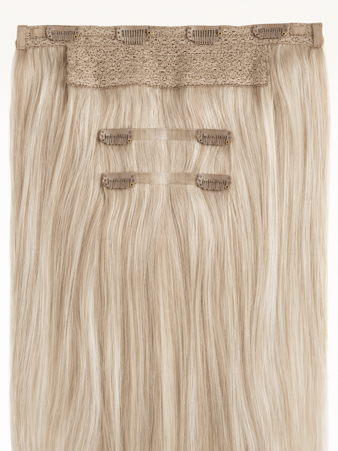 Remy Halo Extensions 120g – 18 Light Ash Blonde