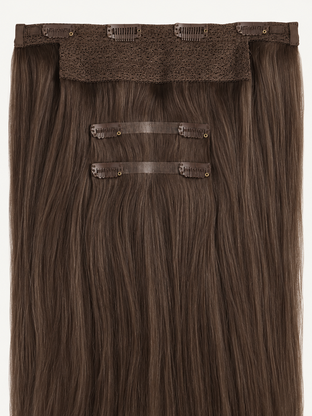 Remy Halo Extensions 120g – 6 Dark Ash Brown