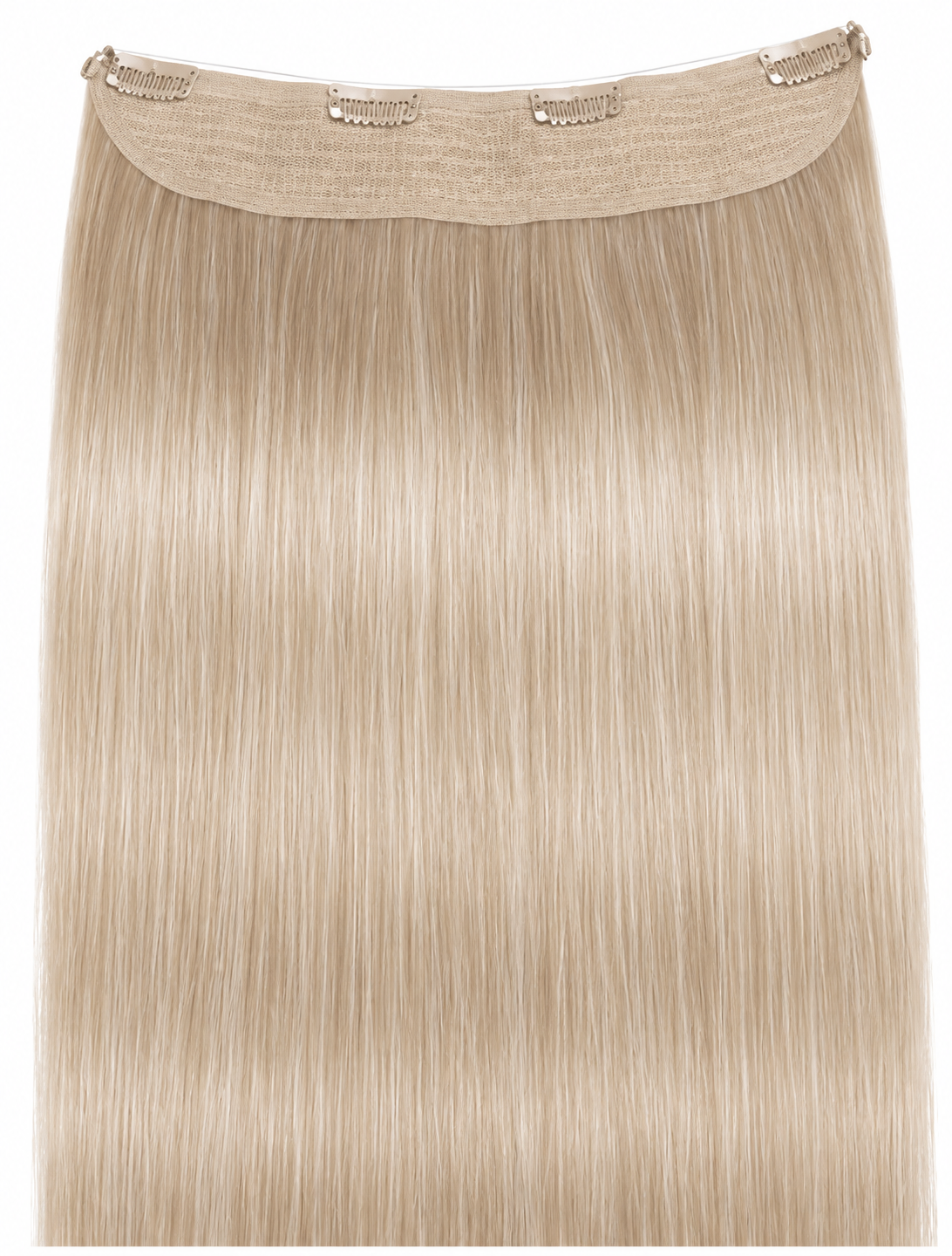 Remy Halo Extensions – Glatt – 16 Medium Blonde