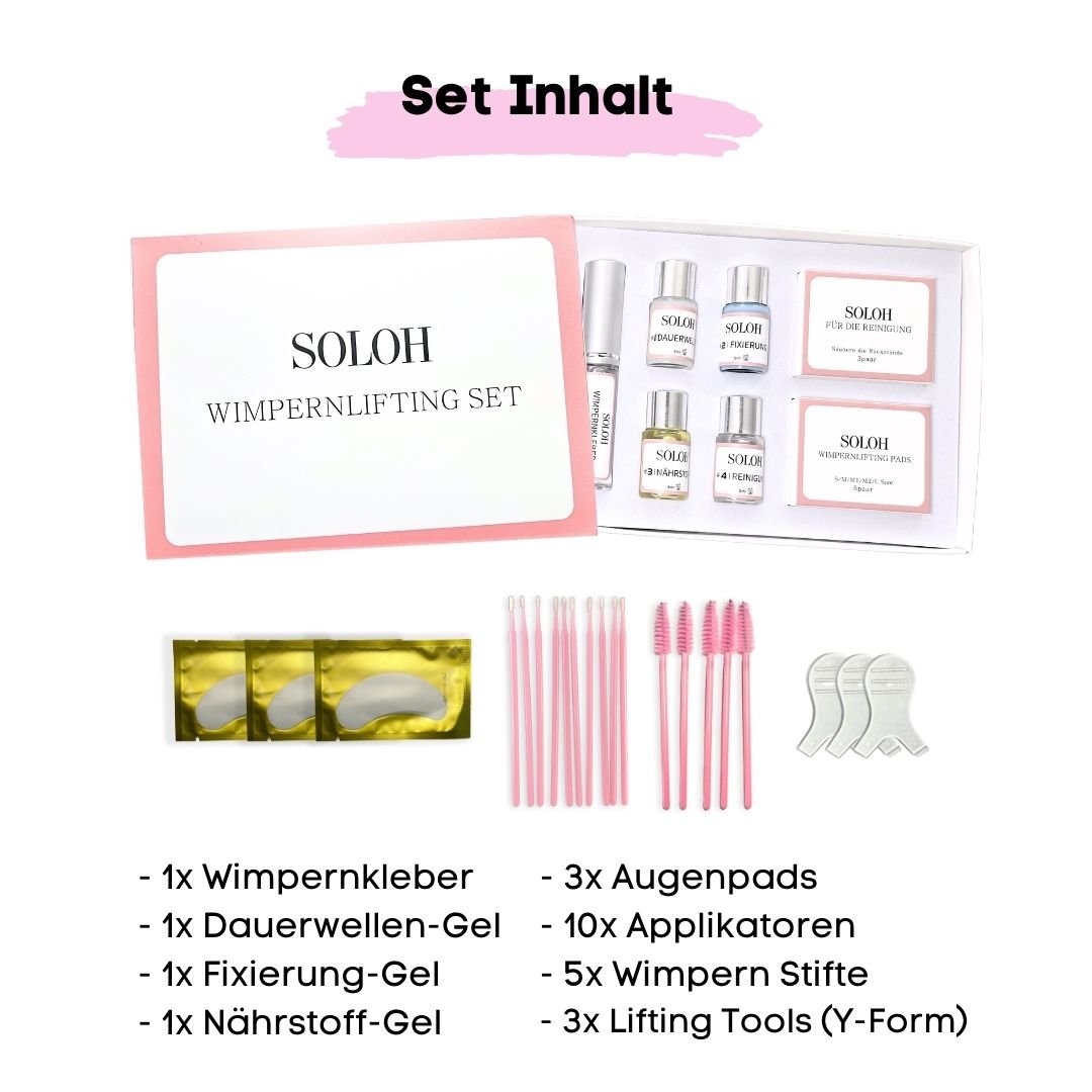 Wimpernlifting Set - SOLOH
