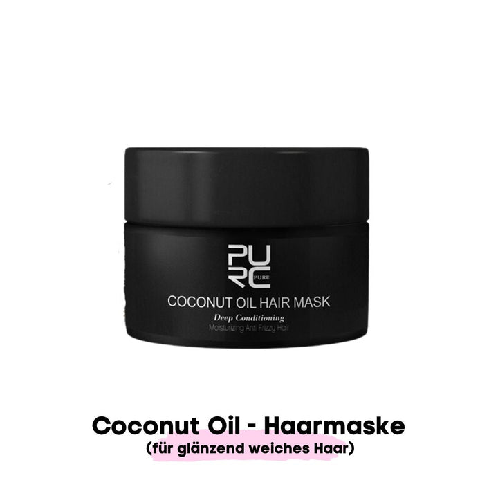 Coconut Oil - Haarmaske (für glänzend weiches Haar) - SOLOH