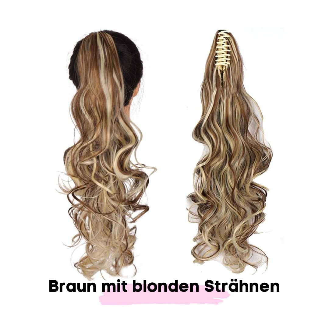 Extensions gelockte Zopfverlängerung - SOLOH