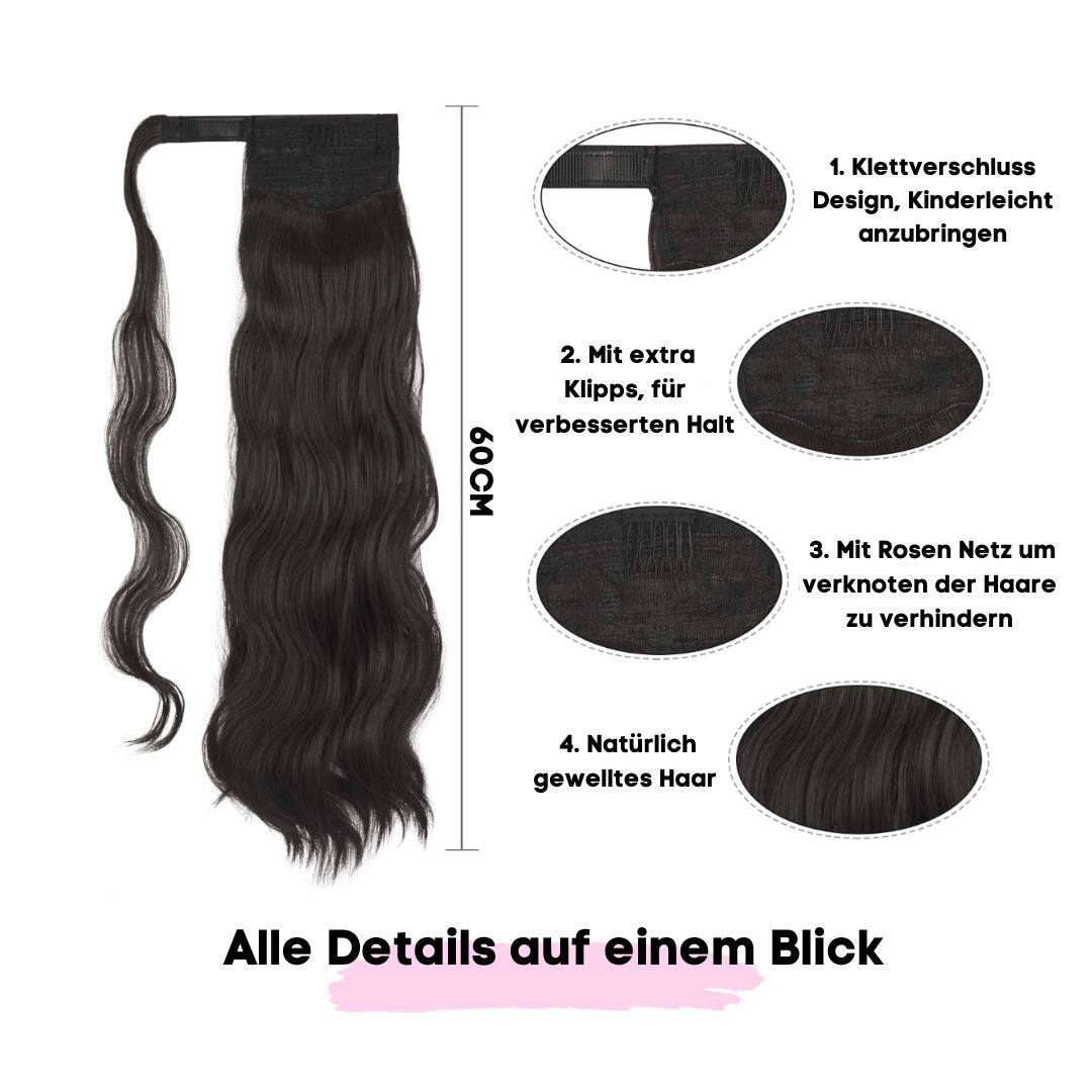 Klettverschluss | Zopf Extensions - SOLOH